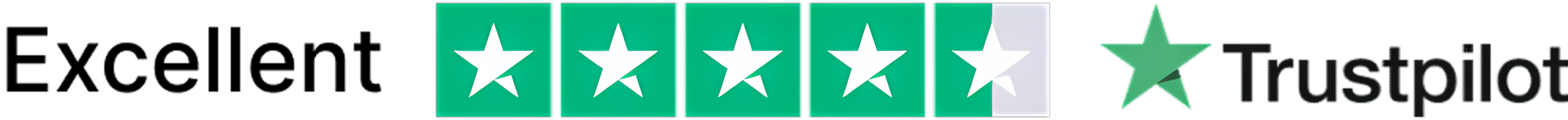 Rated Excellent on Trustpilot